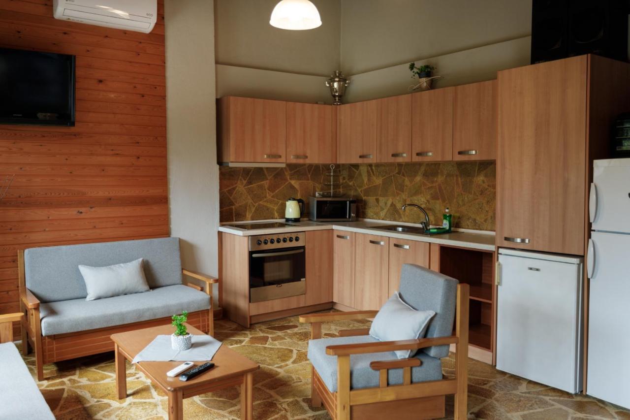 Вилла Wooden House Mesimerion Экстерьер фото